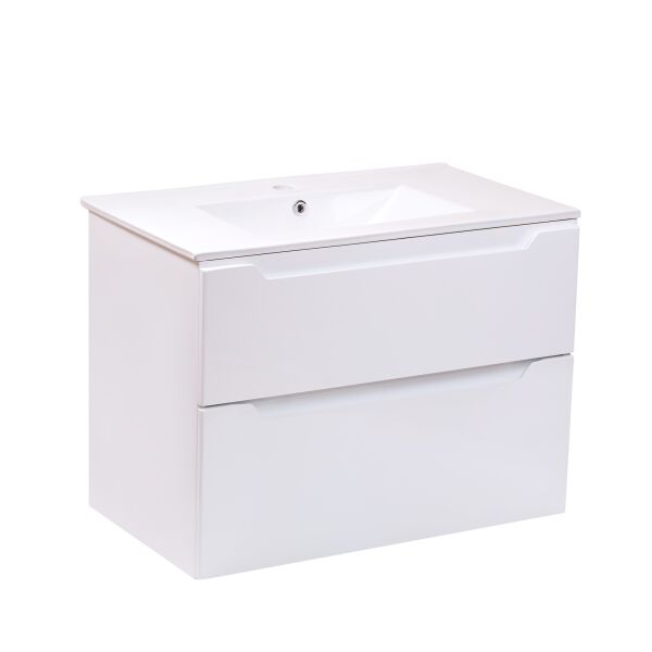 

Тумба Подвесная С Умывальником Qtap Scorpio Qt1472Tpв8013080Cw