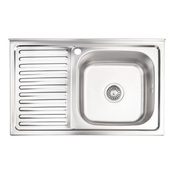 

Мойка Кухонная Lidz 5080-R Decor 0.8 Мм (Lidz5080Rdec06)