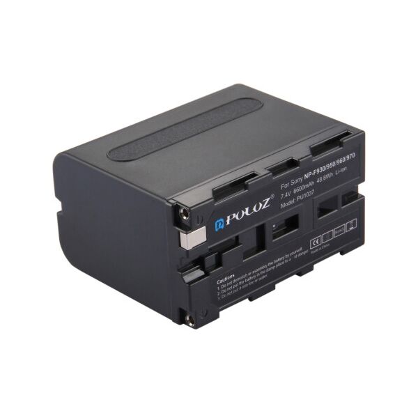 

Аккумулятор Puluz PU1037 for Sony NP-F970 (6600mAh)