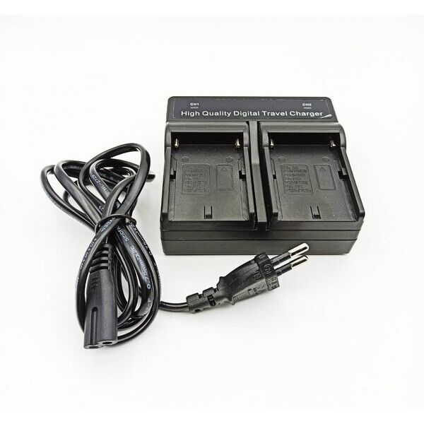 

Зарядное устройство Visico Double для двух Sony NP-F550, NP-F750, NP-F950
