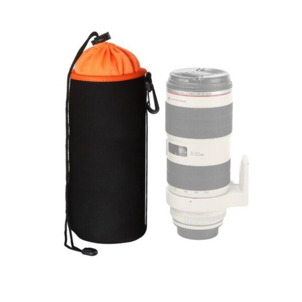 

Чехол для объектива AccPro CA-1791E-XL black/orange