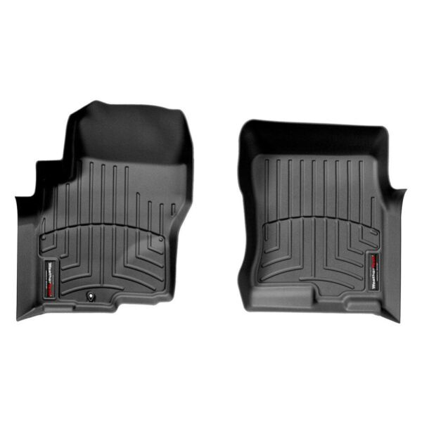 

К/с Nissan Navara коврики салона в салон на NISSAN Ниссан Navara 2005-10 с бортиком, черный, передний