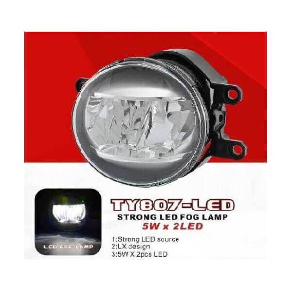 

Дополнительные противотуманные фары Toyota Rav4 TY-807-LED 5Wx2LED эл.проводка Toyota Rav4 Тойота РАВ4