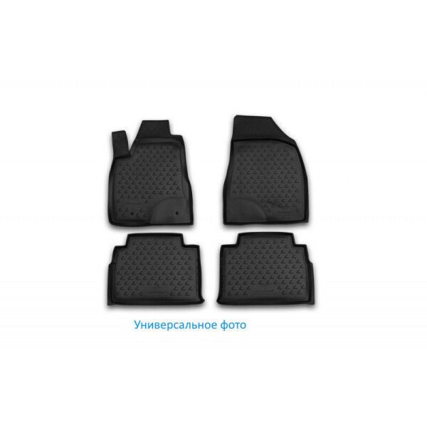 

К/с Nissan X-Trail коврики салона в салон на NISSAN Ниссан X-Trail (T31), 2007-2010, 2011->, 4 шт. (полиуретан)