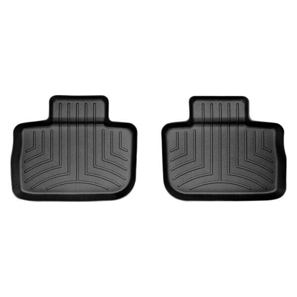 

Коврики в салон на Chrysler 300 2011-19 черные второго ряда (2 раздельных) Крайслер 300