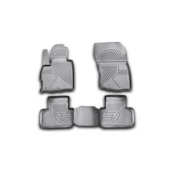 

К/с Peugeot 4008 коврики салона в салон на PEUGEOT Пежо 4008 04 / 2012->, 4 шт.
