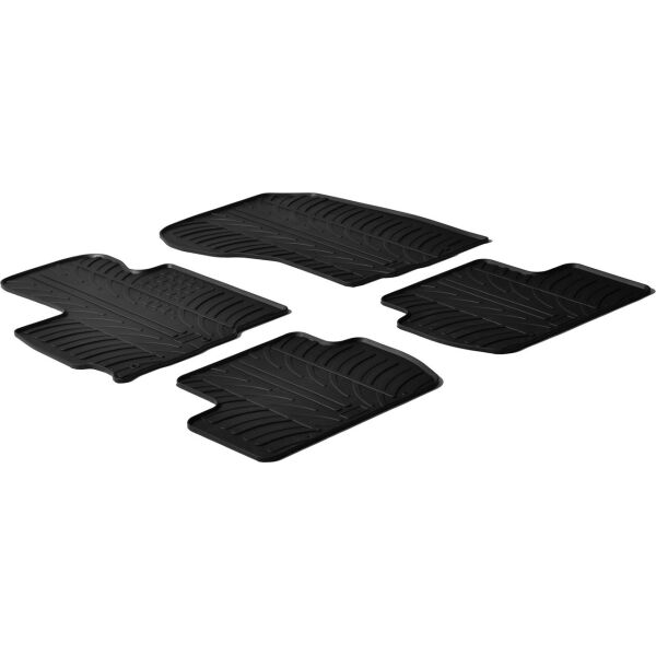 

Коврики в салон на Mitsubishi Outlander mkII 2010-2013 Митсубиси Аутлендер