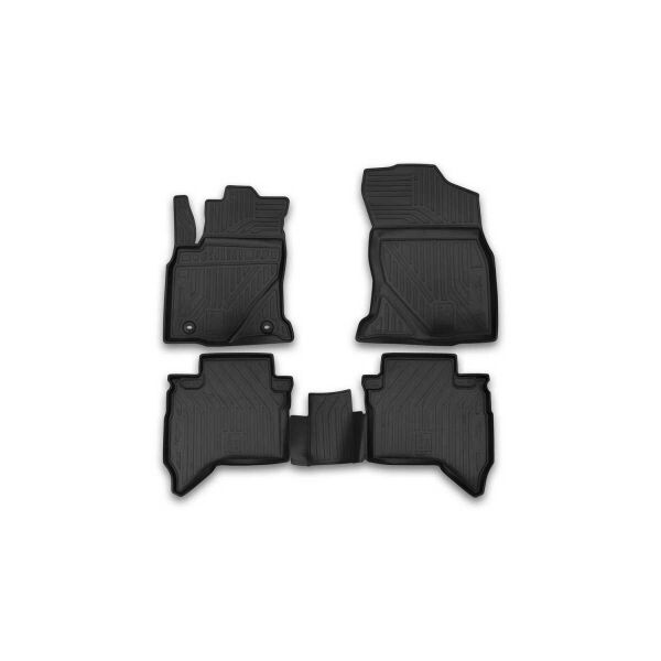 

К/с TOYOTA Hilux коврики салона в салон на TOYOTA Тойота Hilux 08/2015->, 4 шт.