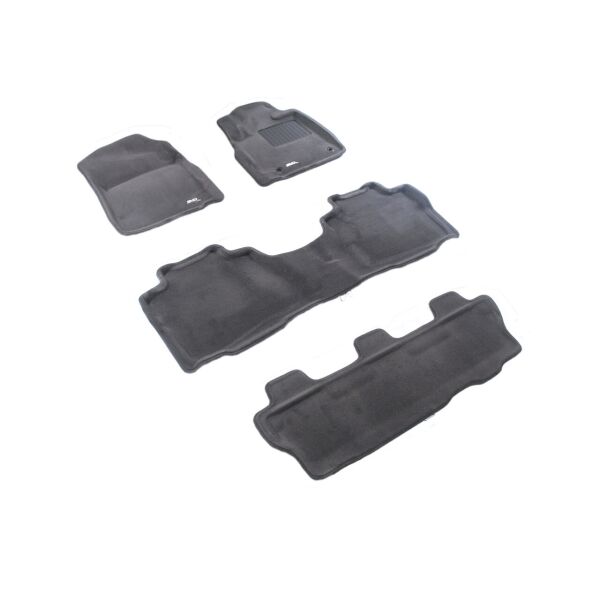 

Коврики в салон на Toyota Sequoia mkII (1-2-3 ряд) 2012+ Тойота Секвоя