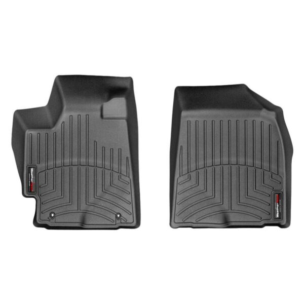 

К/с Toyota Highlander коврики салона в салон на TOYOTA Тойота Highlander 2008-14 с бортиком, черные, передние