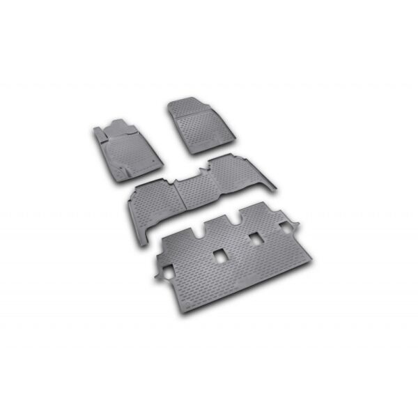 

К/с Toyota Land Cruiser 200 коврики салона в салон на TOYOTA Тойота Land Cruiser 200 11 / 2007-2012 4 шт. (полиуретан)