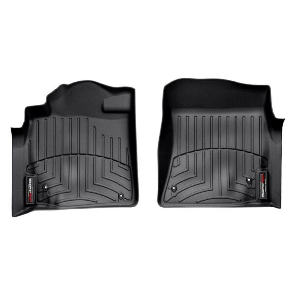 

К/с Toyota Land Cruiser 200 коврики салона в салон на TOYOTA Тойота Land Cruiser 200 / LX 570 2008-12 с бортиком, черные, передние