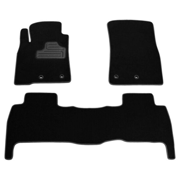 

Коврики в салон на Toyota Land Cruiser 200 1-2 ряд 2012-2015 Тойота Ленд Крузер 200