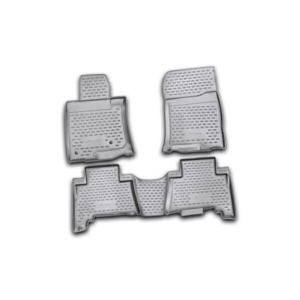 

К/с Toyota Land Cruiser Prado коврики салона в салон на TOYOTA Тойота Land Cruiser Prado 5 мест, 12 / 2009-2013, 4 шт. (полиуретан)