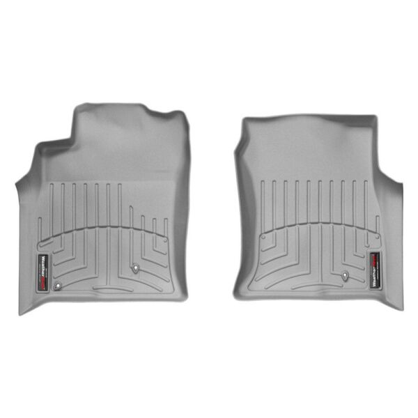 

К/с Toyota Land Cruiser Prado коврики салона в салон на TOYOTA Тойота Land Cruiser Prado 120 / Lexus GX 470 2003-08 с бортиком, серые, передние