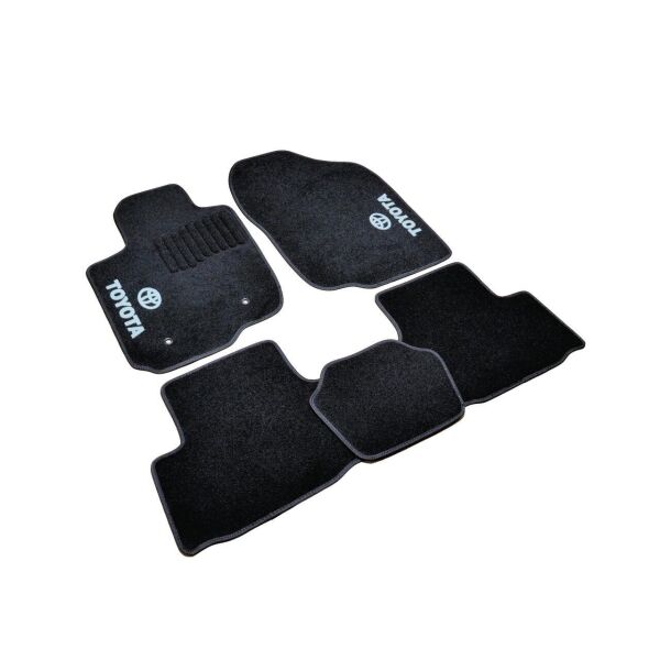 

К/с ворс Toyota RAV4 коврики салона в салон на TOYOTA Тойота RAV4 (2005-2013) / Чёрные, кт. 5шт