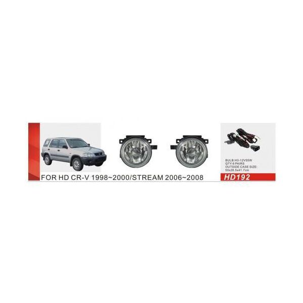 

Фары дополнительные противотуманные Honda CRV 1998-00 HD-192-W H3-12V55W эл.проводка