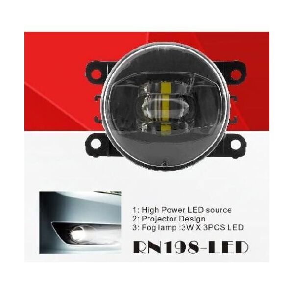 

Фары дополнительные противотуманные Renault HD NS MB FD IZ MZ SZ RN-198-LED 3Led*3W