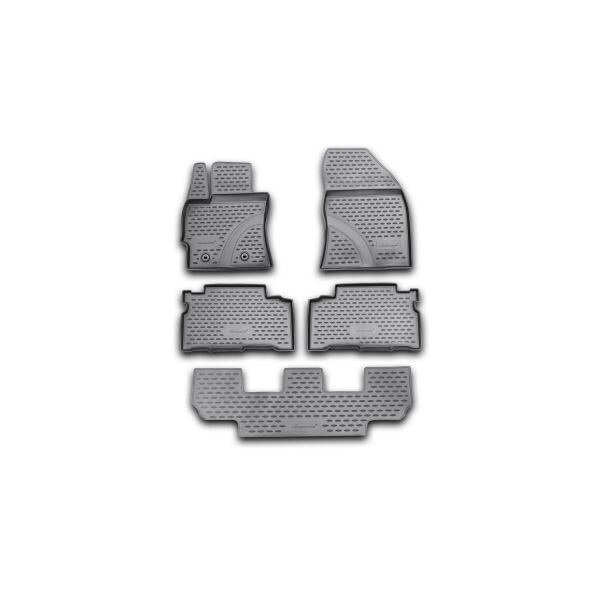 

К/с Toyota Verso коврики салона в салон на TOYOTA Тойота Verso 2013-> 5 шт. (полиуретан)