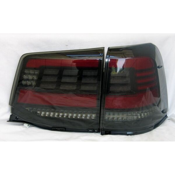 

Toyota Land Cruiser 200 2016+ оптика задняя LED черно красная стиль ZW