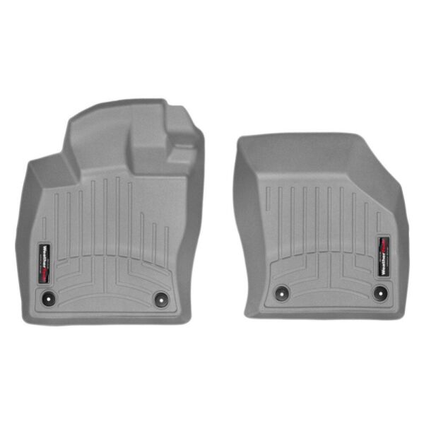 

К/с Volkswagen Golf коврики салона в салон на VOLKSWAGEN Фольксваген VW Golf 7 2013- с бортиком, серый, передние