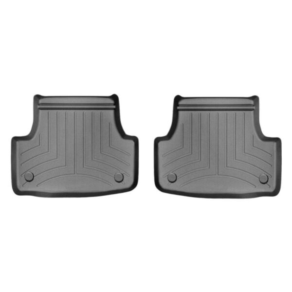 

К/с Volkswagen Golf коврики салона в салон на VOLKSWAGEN Фольксваген VW Golf 7 2013- с бортиком, черный, задние