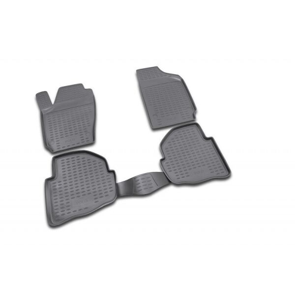

К/с Volkswagen Polo коврики салона в салон на VOLKSWAGEN Фольксваген VW Polo 02 / 2002-2009, 4 шт. (полиуретан)