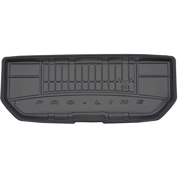 

Коврик в багажник Ford Galaxy mkII 2006-2015 без двухуровневого пола 3-х зонный климат разложенный 3 ряд Форд