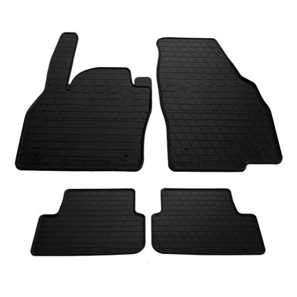 

К/с Volkswagen Polo коврики салона в салон на VOLKSWAGEN Фольксваген VW Polo Hatchback 17- (design 2016) (4 шт)