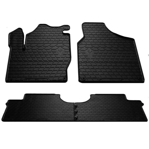 

К/с Volkswagen Sharan коврики салона в салон на VOLKSWAGEN Фольксваген VW Sharan 95- / Seat Alhambra I 96- / Ford Galaxy 95-(design 2016) (4 шт)