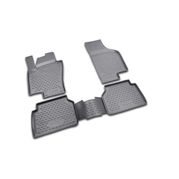 

К/с Volkswagen Tiguan коврики салона в салон на VOLKSWAGEN Фольксваген VW Tiguan 10 / 2007->, 4 шт. (полиуретан)