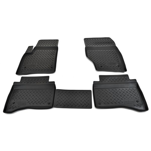 

К/с Volkswagen Touareg коврики салона в салон на VOLKSWAGEN Фольксваген VW Touareg (02-10) п / у к-т