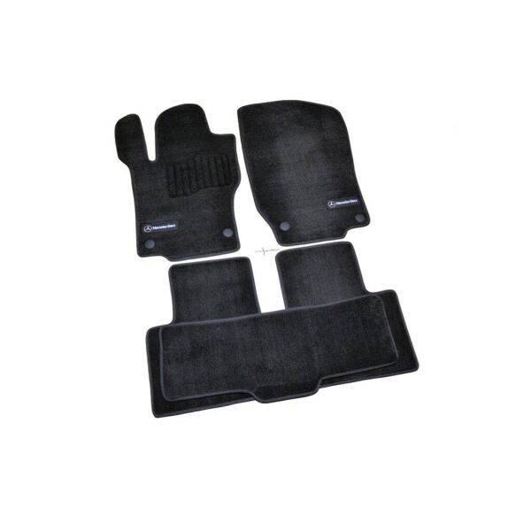 

К/с ворс Mercedes W164 коврики салона в салон на MERCEDES Мерседес W164 GL/ML (2006-2012) 5 мест Чёрн, Premium