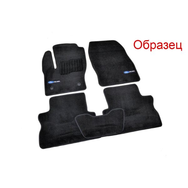 

К/с ворс Nissan X-Trail коврики салона в салон на NISSAN Ниссан X-Trail T32 (2014-) /Чёрн, Premium