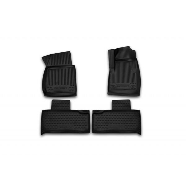 

К/с УАЗ Patriot коврики салона в салон на УАЗ UAZ Patriot Limited 3163 08 / 2005->, 3 шт. (полиуретан)