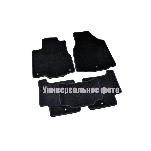 

К/с ворс Renault Grand Scenic II (2003-2009) (черные) Коврики в салон на Рено Гранд Сценик Renault Grand Scenic