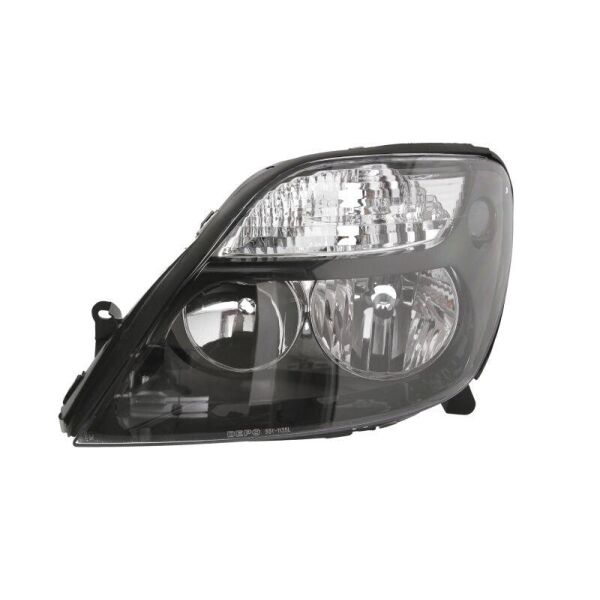 

Фара автомобильная передняя Renault Scenic I 1999-2003 левая H1/H7, автом. регул. (черн. рамка) Автомобильные