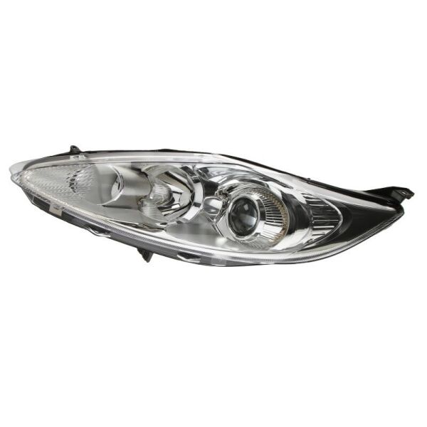 

Передние (левая) Fiesta альтернативная тюнинг оптика фары на для FORD Форд Fiesta VI 2008-2013 левая H7/H1, серая рамка, эл. рег., с моторч.