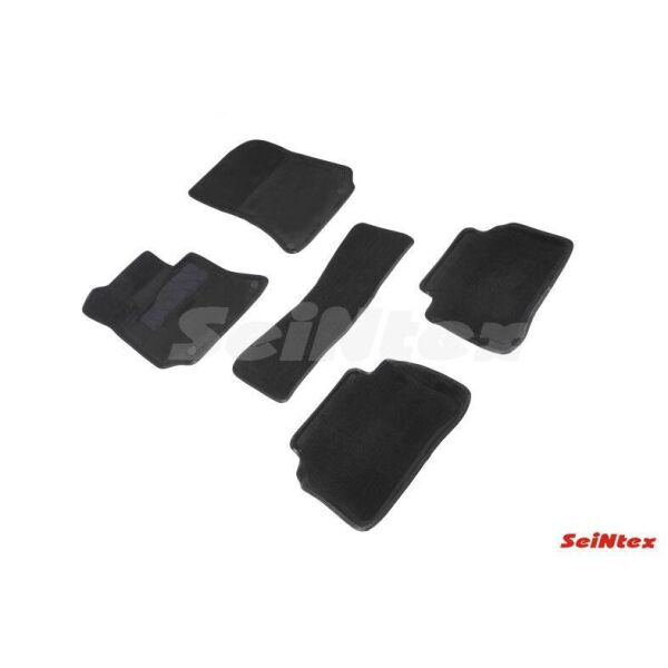 

К/с 3D ворс Mercedes W212 E-Class 2009-2016 черные 5шт Коврики в салон на Mercedes W212 Мерседес В212