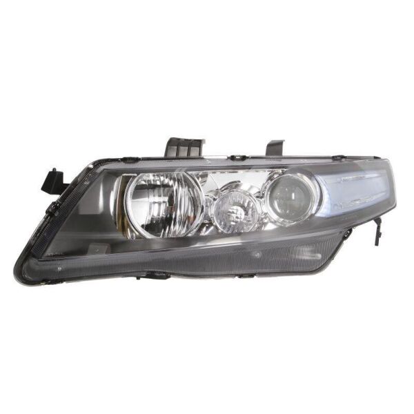 

Передние (правая) Accord альтернативная тюнинг оптика фары на для HONDA Хонда Accord VII 2005-2008 правая H1/H1 эл., рег.черная рамка