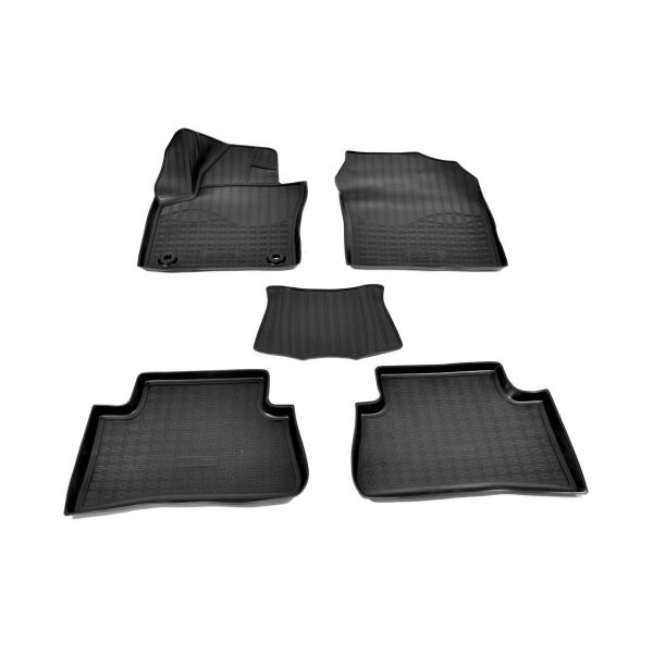 

К/с Toyota C-HR 3D (16-) (передний привод) п/у к-т Коврики в салон на Toyota C-HR Тойота С-ХР