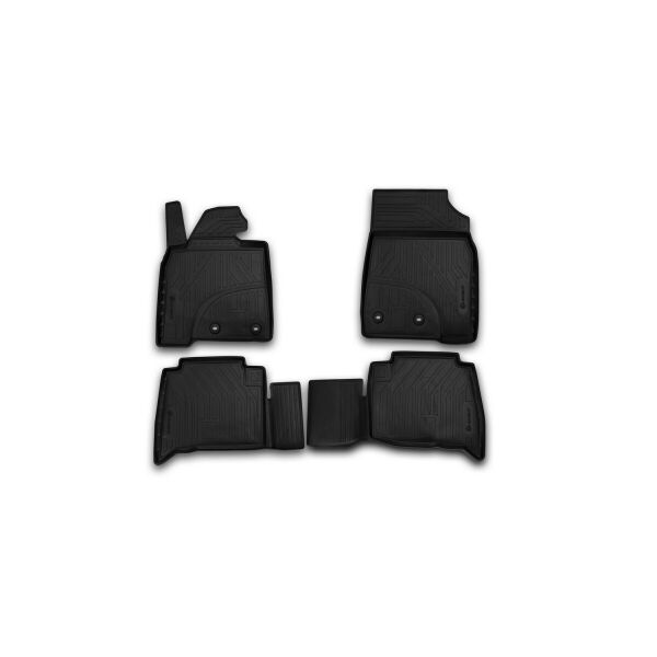 

К/с TOYOTA Land Cruiser 200 2015->, 4 шт. (полиуретан) Коврики в салон на TOYOTA Land Cruiser 200 Тойота Ленд Крузер 200