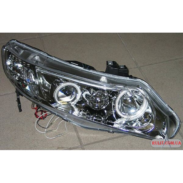 

Передние Honda Civic USA 2006-2008 альтернативная тюнинг оптика фары передние на для HONDA Хонда Civic USA