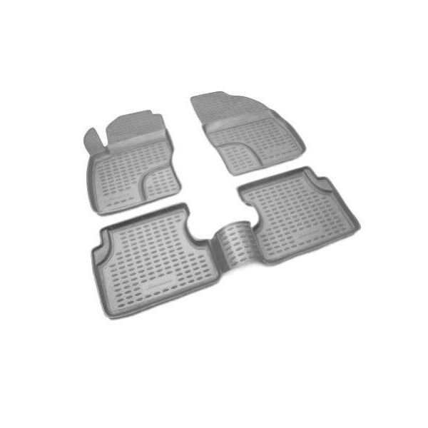 

К/с Chevrolet Aveo коврики салона в салон на CHEVROLET Шевроле Aveo 2004-2012, 4 шт. (полиуретан)