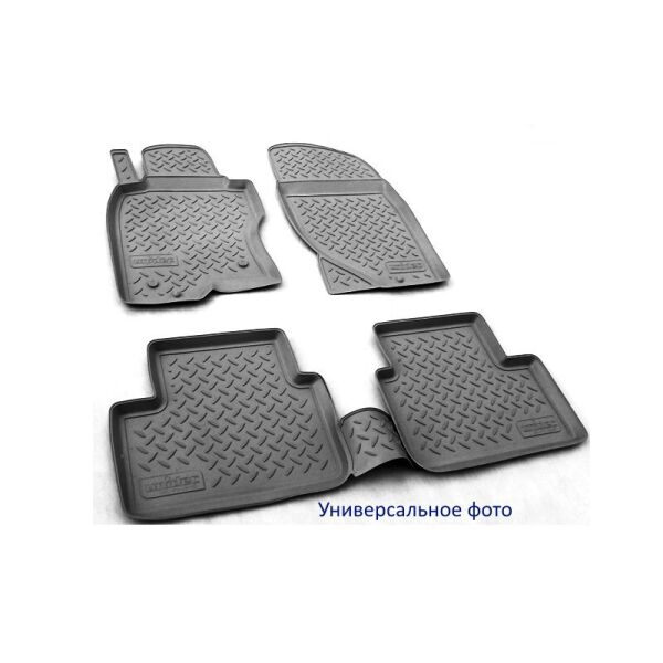 

К/с Citroen C4 коврики салона в салон на CITROEN Ситроен C4 Picasso (07-) п / у к-т