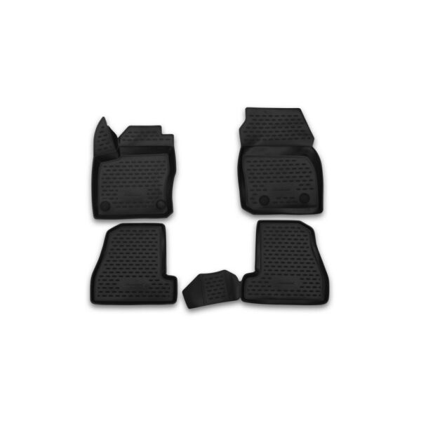 

К/с Ford Focus коврики салона в салон на FORD Форд Focus 3, 2015->, 4 шт. (полиуретан) (3D)