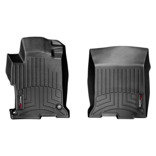 

К/с Honda Accord коврики салона в салон на HONDA Хонда Accord 2013- с бортиком, передние черные