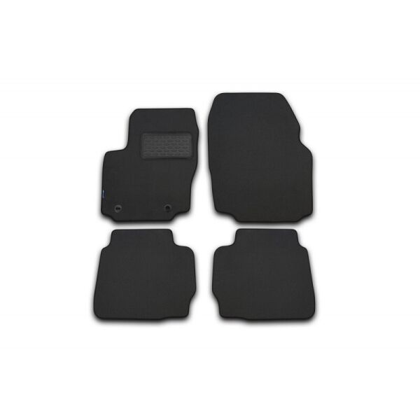 

К/с Honda Civic коврики салона в салон на HONDA Хонда Civic седан АКПП 2012->, сед., 4 шт. (текстиль, серые)