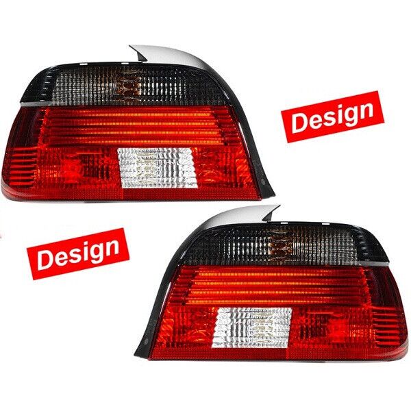 

BMW 5 (E39) 1995-2003 Задние (комплект) фонари фары задние для BMW БМВ 5 (E39) 1995-2003 черно-красные Design кт 2шт