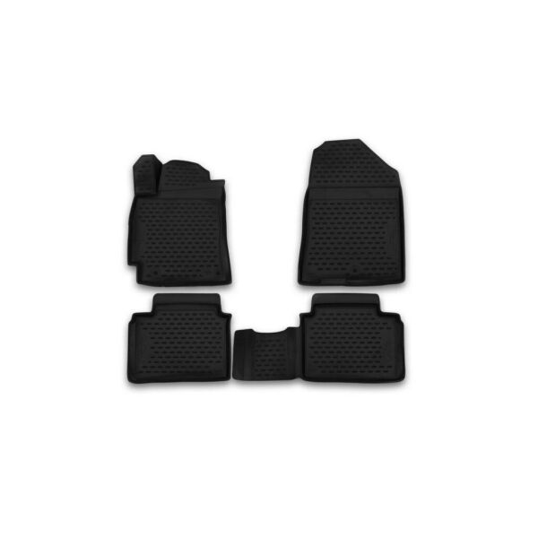 

К/с Hyundai Elantra коврики салона в салон на HYUNDAI Хендай Elantra 05 / 2016->, 4 шт. (полиуретан) (3D)